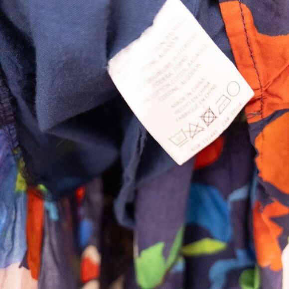 Anthropologie Whit Two Floral Halter Midi Dress Size Large Petite - Picture 10 of 11